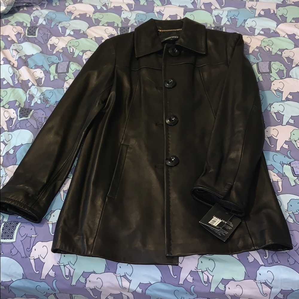 Ellen Tracy Leather Jacket